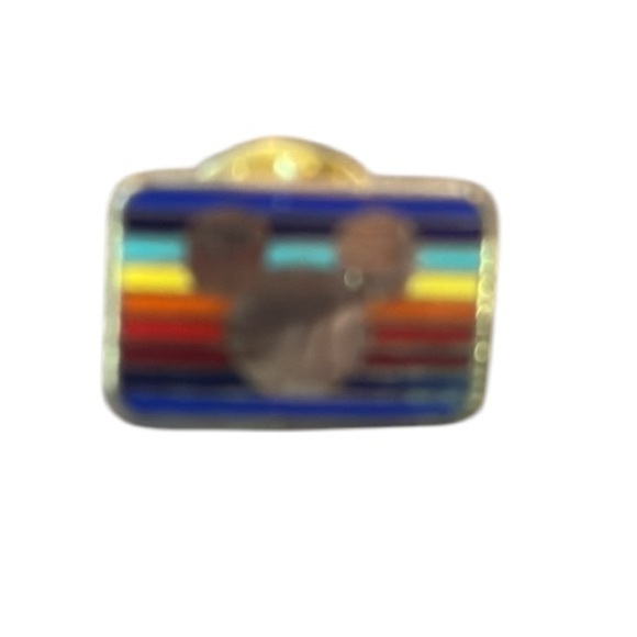 Disney Chip & Dale & Rainbow Disney Logo Gold and Multicolor Pin Bundle NWOT - Picture 3 of 9